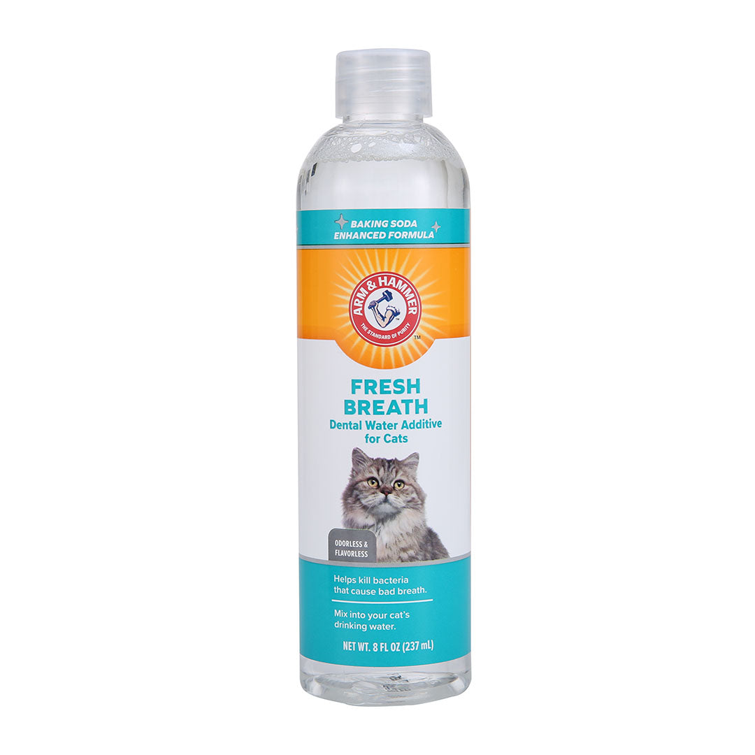 Arm & Hammer Enjuague dental para gato, elimina el mal aliento, combate el sarro y placa, 237ml — Arm and Hammer · SKU 130-11-755403