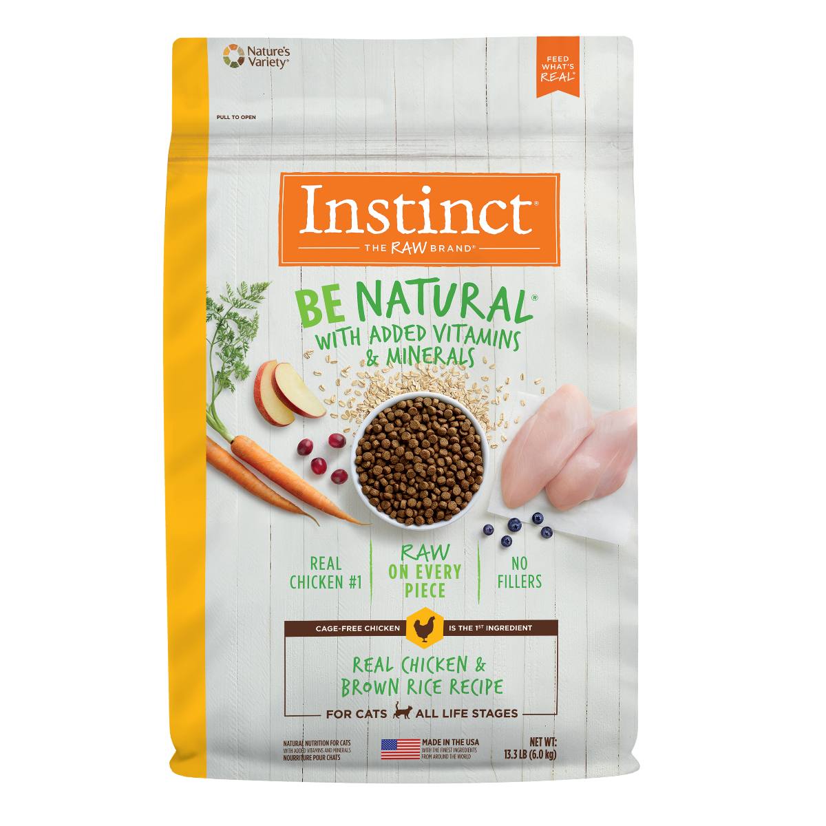 Instinct Be Natural Pollo - Para Gatos · 0.9 kg · SKU 052-11-612872