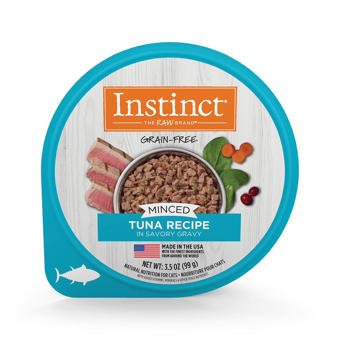 Alimento Instinct Original Minced Cups Para Gato, Sabor Atún. 99 g · SKU 051-11-610298