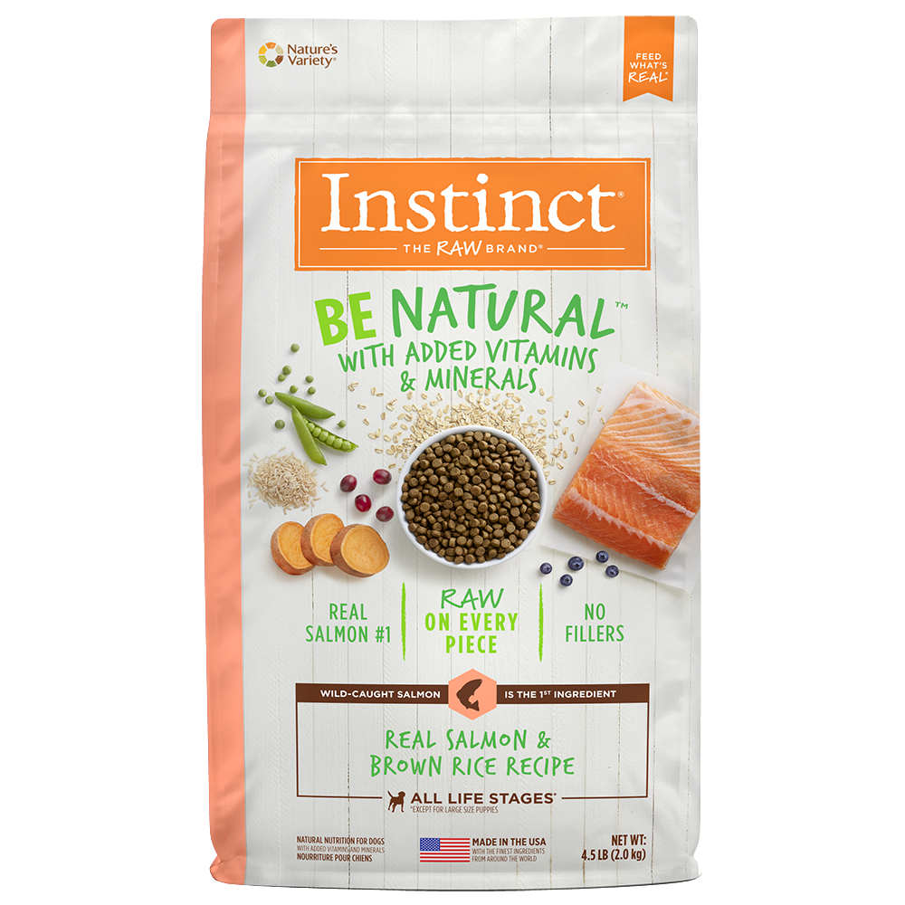 Instinct Be Natural Salmón - Para Perros · 4.5 lb