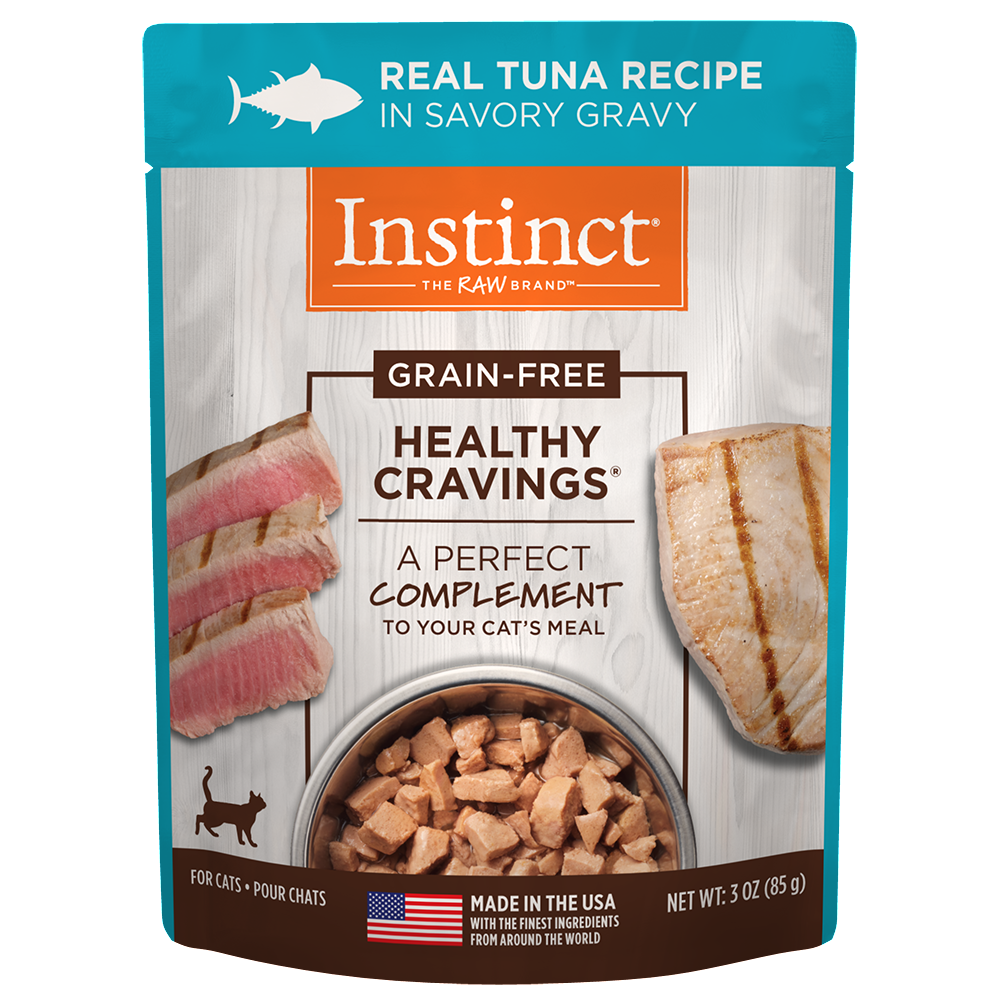 Sobre Healthy Cravings de Atún 3.5 oz para gato — Instinct · SKU N610038