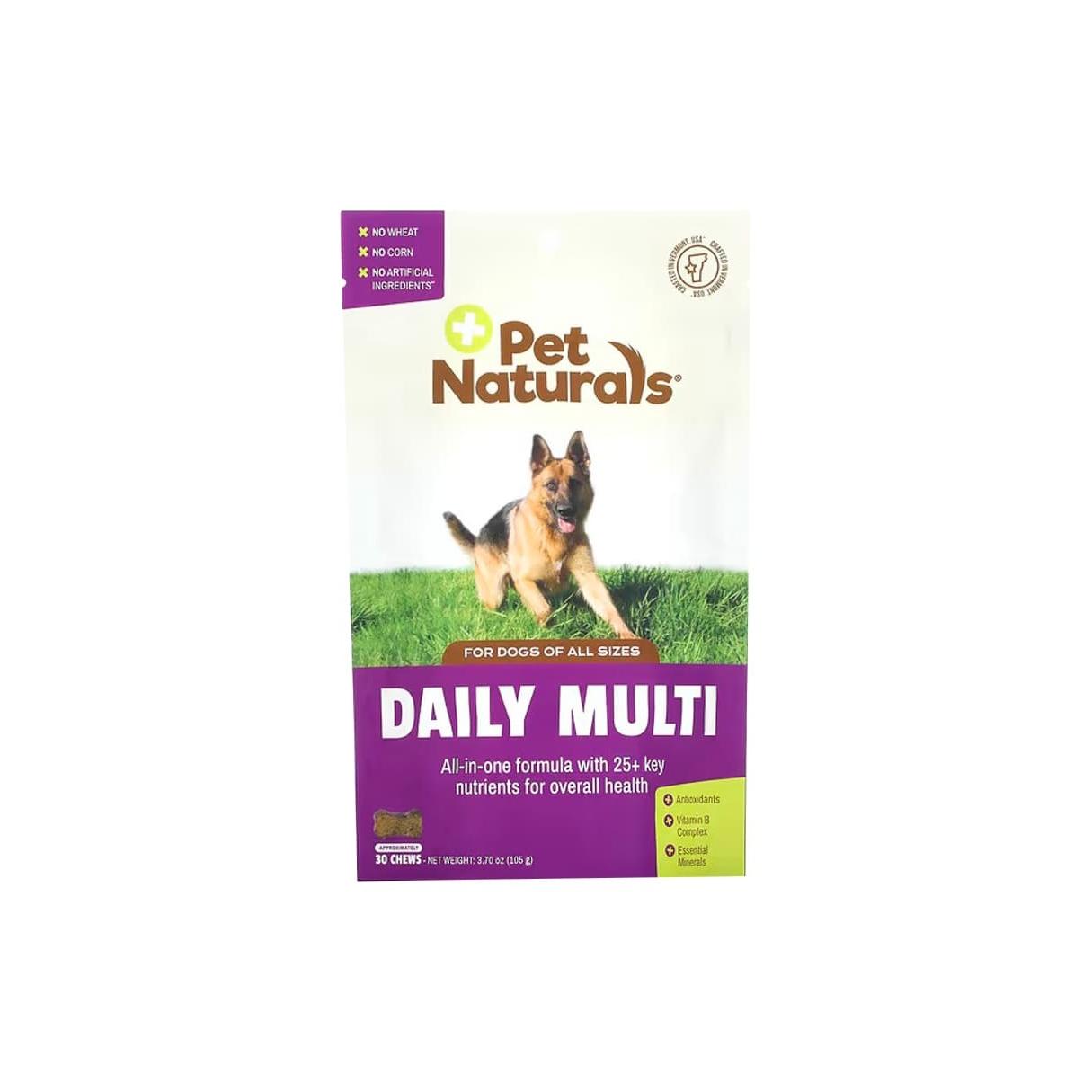 Daily Multi Vitaminas Para Perros — Pet Naturals · SKU 079-11-003546