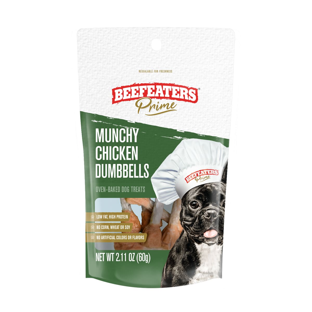 Premios para Perros Munchy Dumbbells 2.11 oz — BEEFEATERS · SKU 145-11-025701